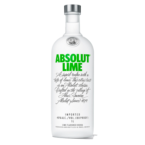 Absolut Lime Vodka 40% Vol. 70 Cl.