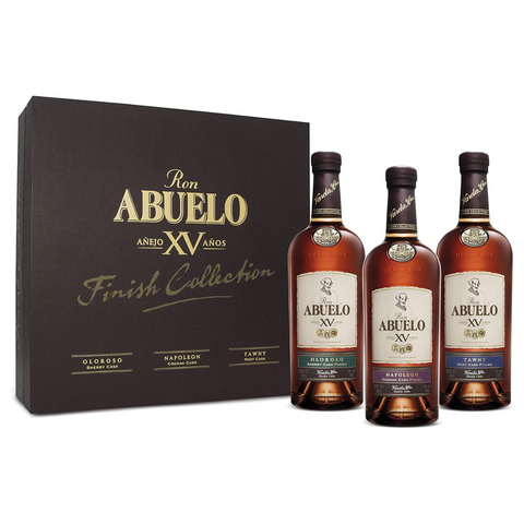 Abuelo Finish Collection Three Pack 40% Vol. 3x20 Cl