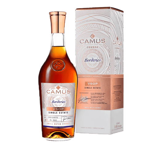 Camus Borderies VSOP Cognac 40% Vol. 70 Cl + Gaveæske