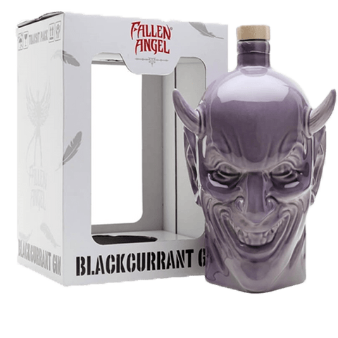 Fallen Angel Blackcurrant Gin 40,6% Vol. 70 Cl. + Gaveæske (Keramisk Flaske)