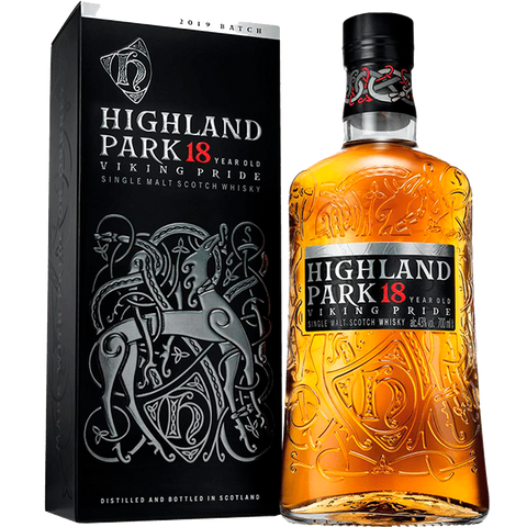 Highland Park 18 Years Viking Pride 43% Vol. 70 Cl + Gaveæske
