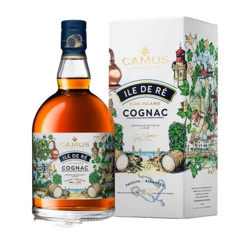 Camus lle De Ré Fine Island Cognac + Gaveæske 40% Vol 70 Cl.