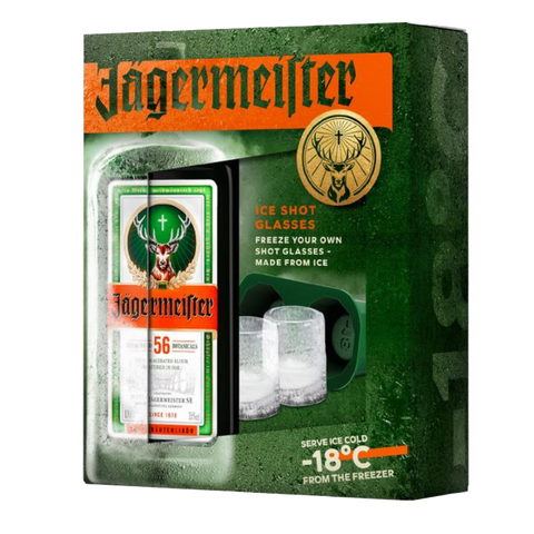 Jägermeister + Ice Shot Glasses 35% Vol. 70 Cl