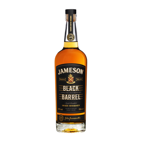 Jameson Black Barrel Triple Distilled Irish Whiskey + Gaveæske 40% Vol 70 Cl