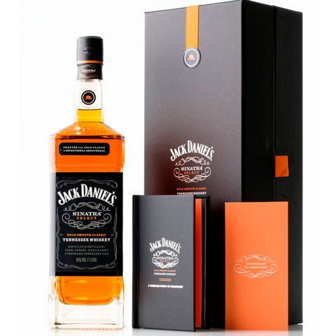 Jack Daniel's Sinatra Select Tennessee Bourbon Whiskey 45% Vol 1L + Gaveæske